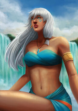 Kida Atlantis fanart